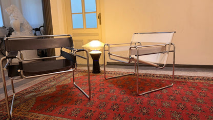 Set von 2 Vintage Armlehnstühle "Wassily" von Marcel Breuer für Knoll