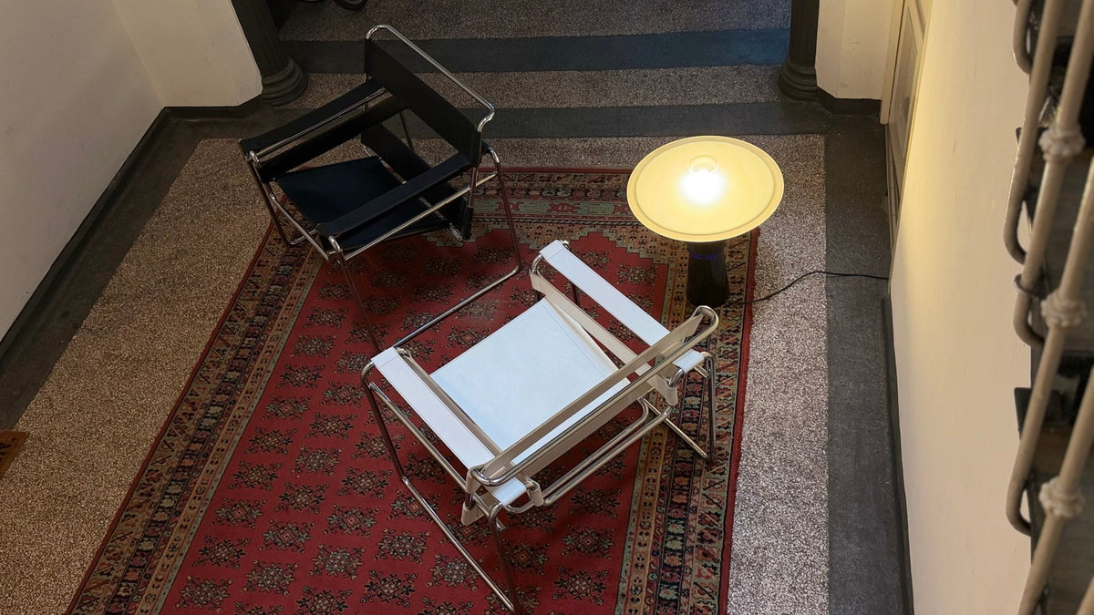 Set von 2 Vintage Armlehnstühle "Wassily" von Marcel Breuer für Knoll