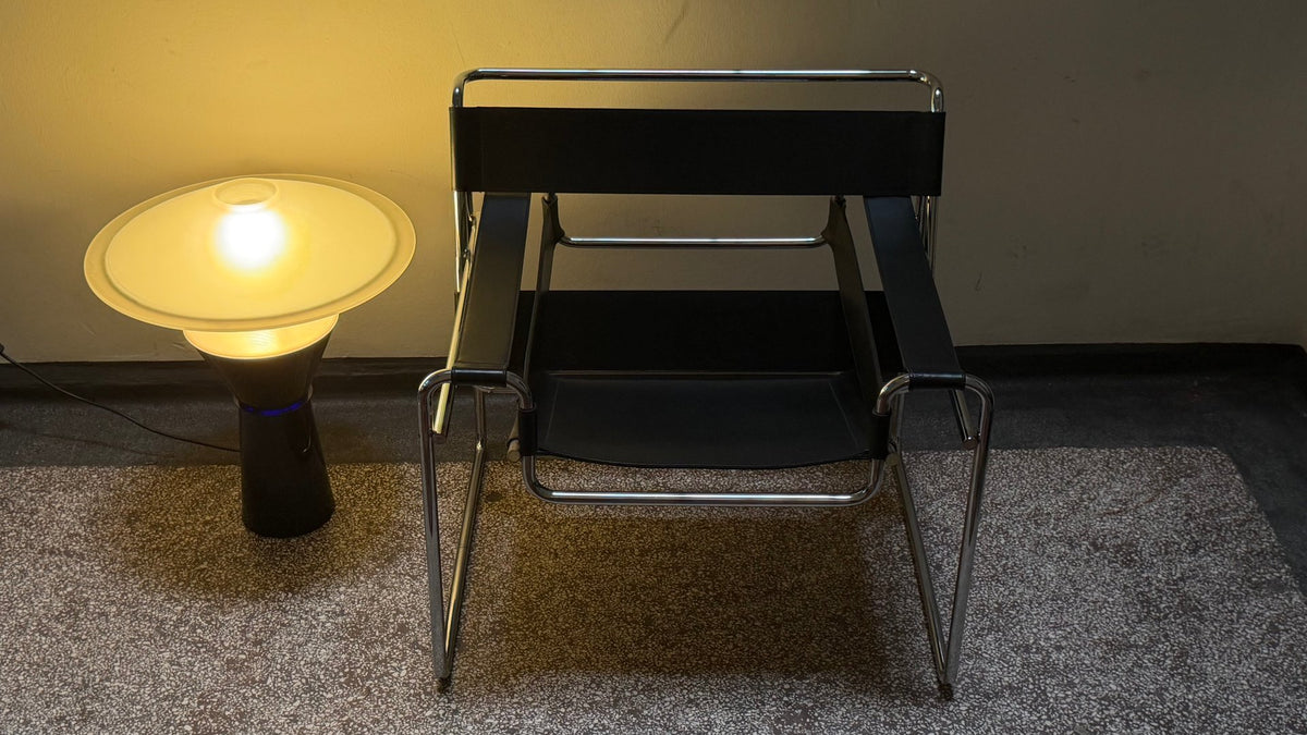 Vintage Sessel "Wassily" von Marcel Breuer für Gavina