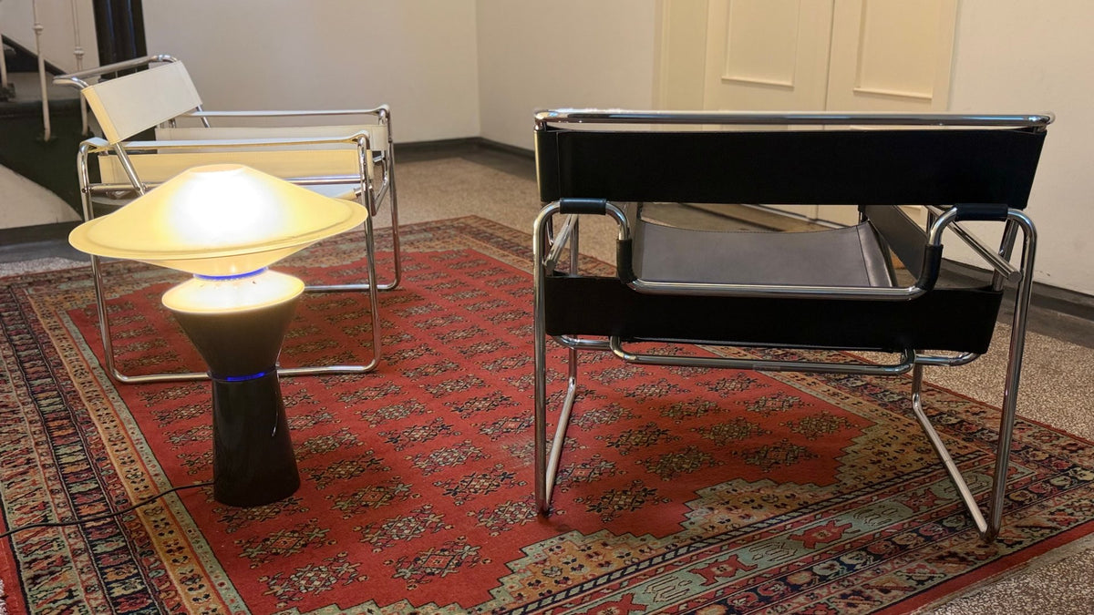 Vintage Sessel "Wassily" von Marcel Breuer für Gavina