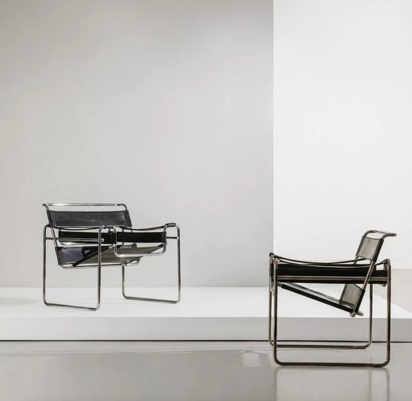 Set von 2 Vintage Sessel "Wassily" von Marcel Breuer für Knoll