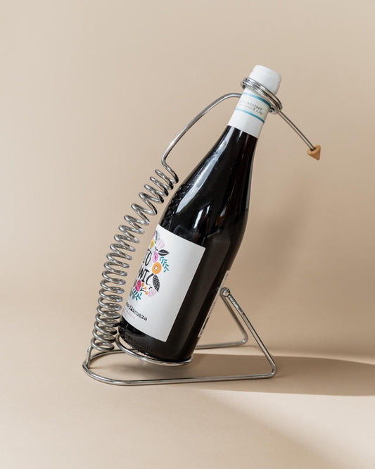 Vintage Flaschenhalter Spiral von unbekannt für unbekannt
