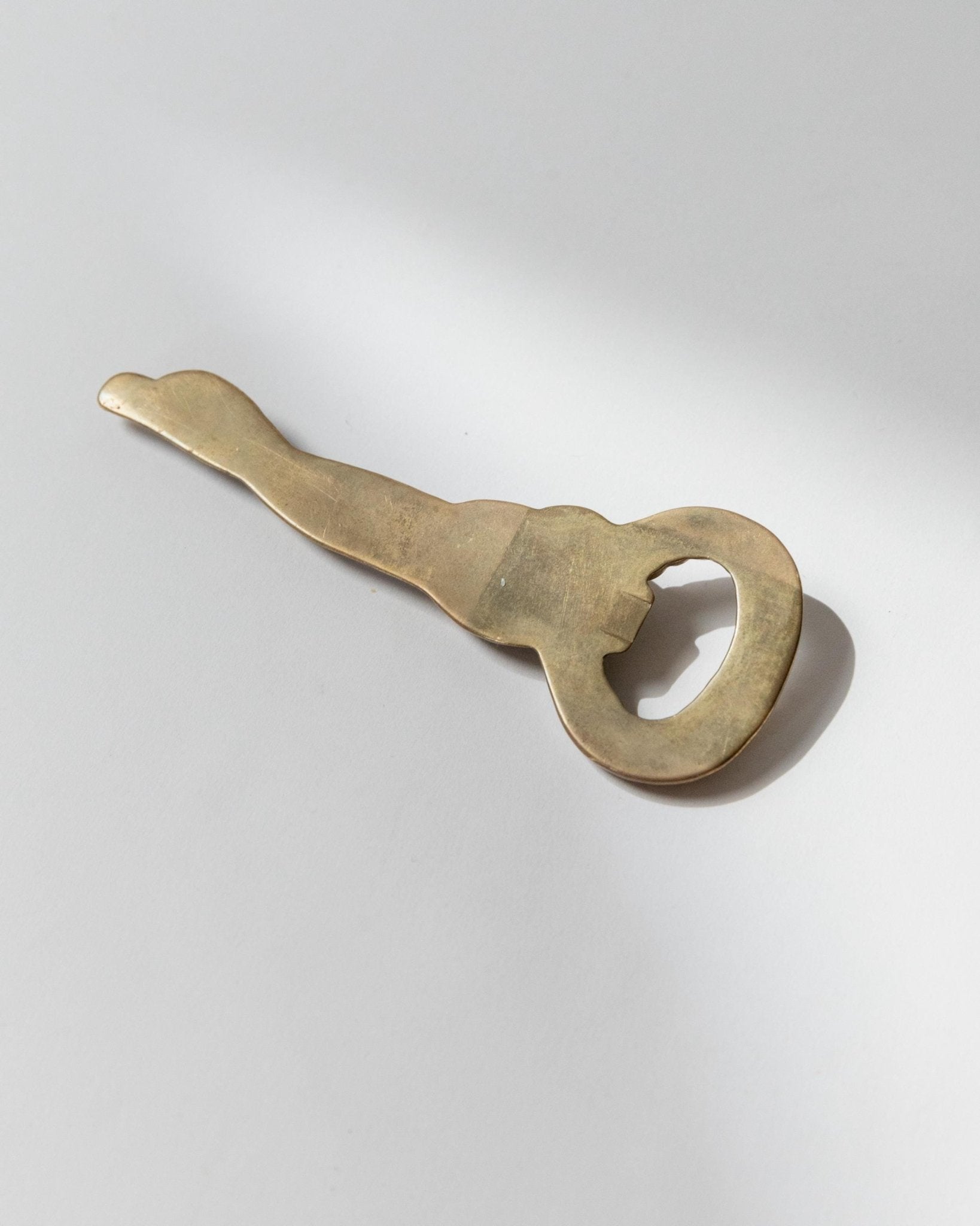 Vintage Flaschenöffner Rope and Knot von Italien 1960er, Messing, zeitloses Design, Geschenkidee