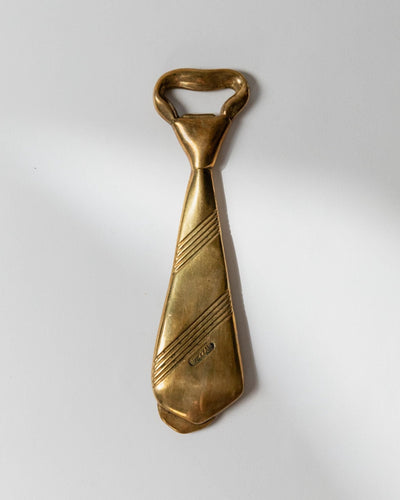 Vintage bottle opener tie shape by Vezzani for Vezzani