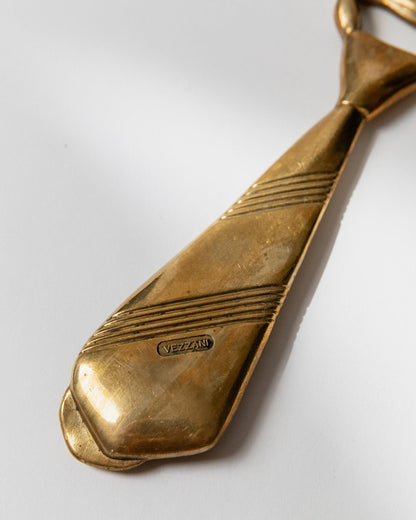 Vintage Flaschenöffner Krawattenform von Vezzani für Vezzani