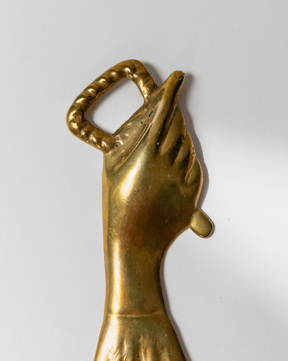 Vintage Flaschenöffner Hand und Ärmel von CEG für Italien