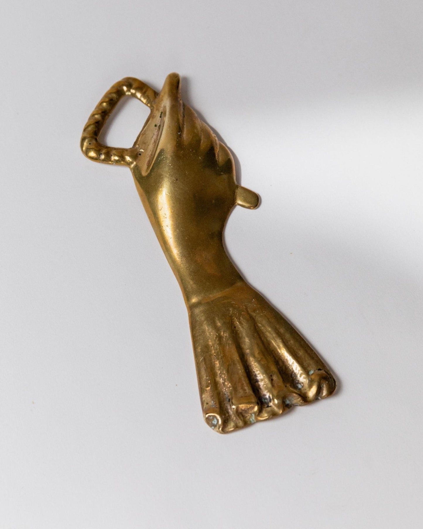 Vintage Flaschenöffner Hand und Ärmel von CEG für Italien