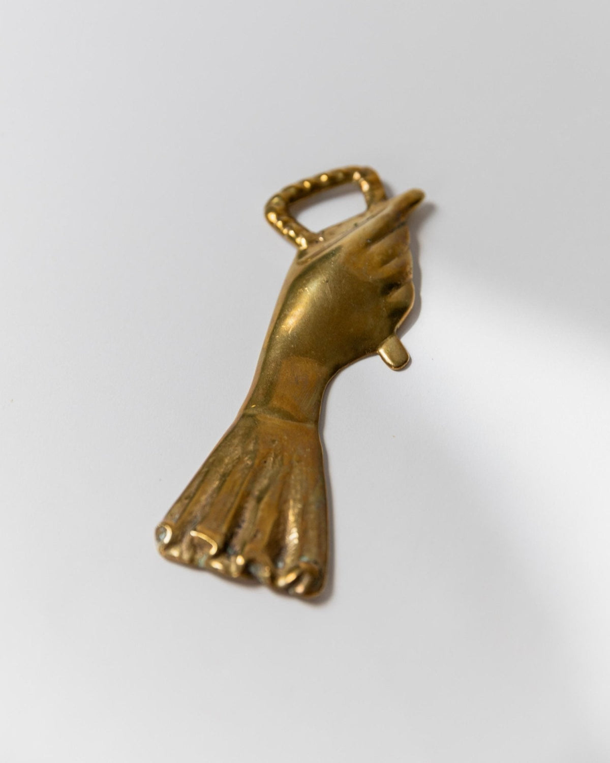 Vintage Flaschenöffner Hand und Ärmel von CEG für Italien
