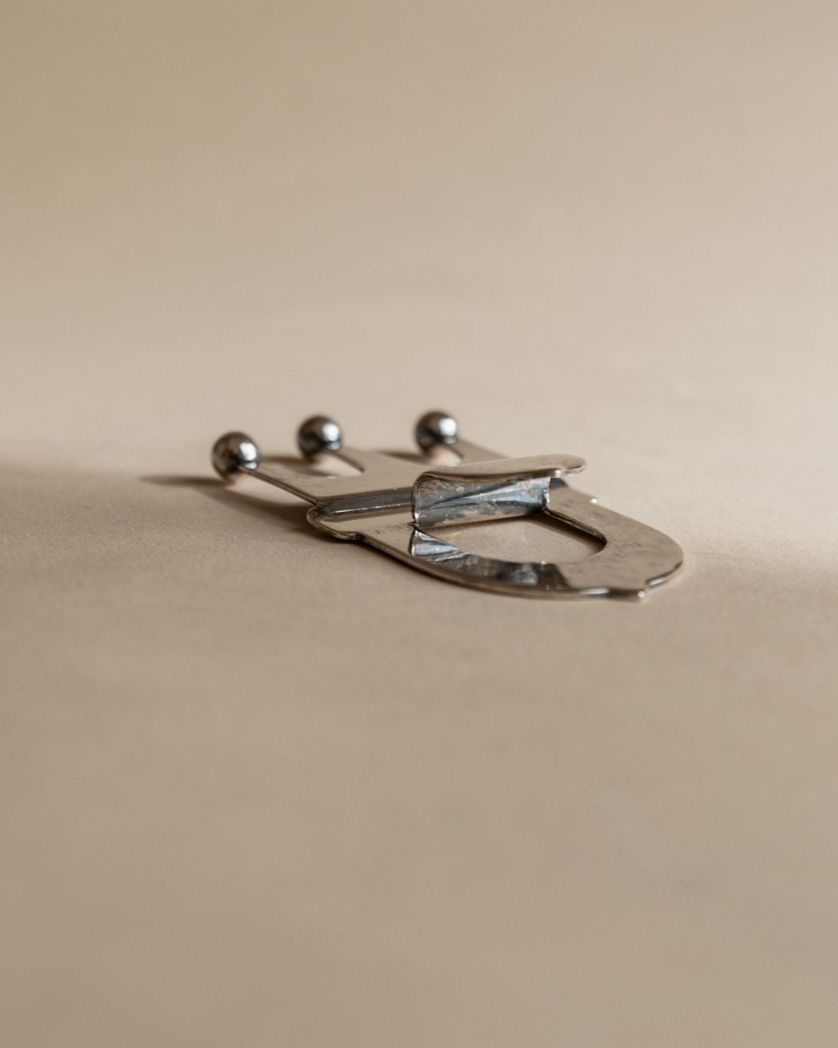 Vintage Flaschenöffner Crown von Italien silberplattiert, retro, elegant, Geschenkidee Weihnachten