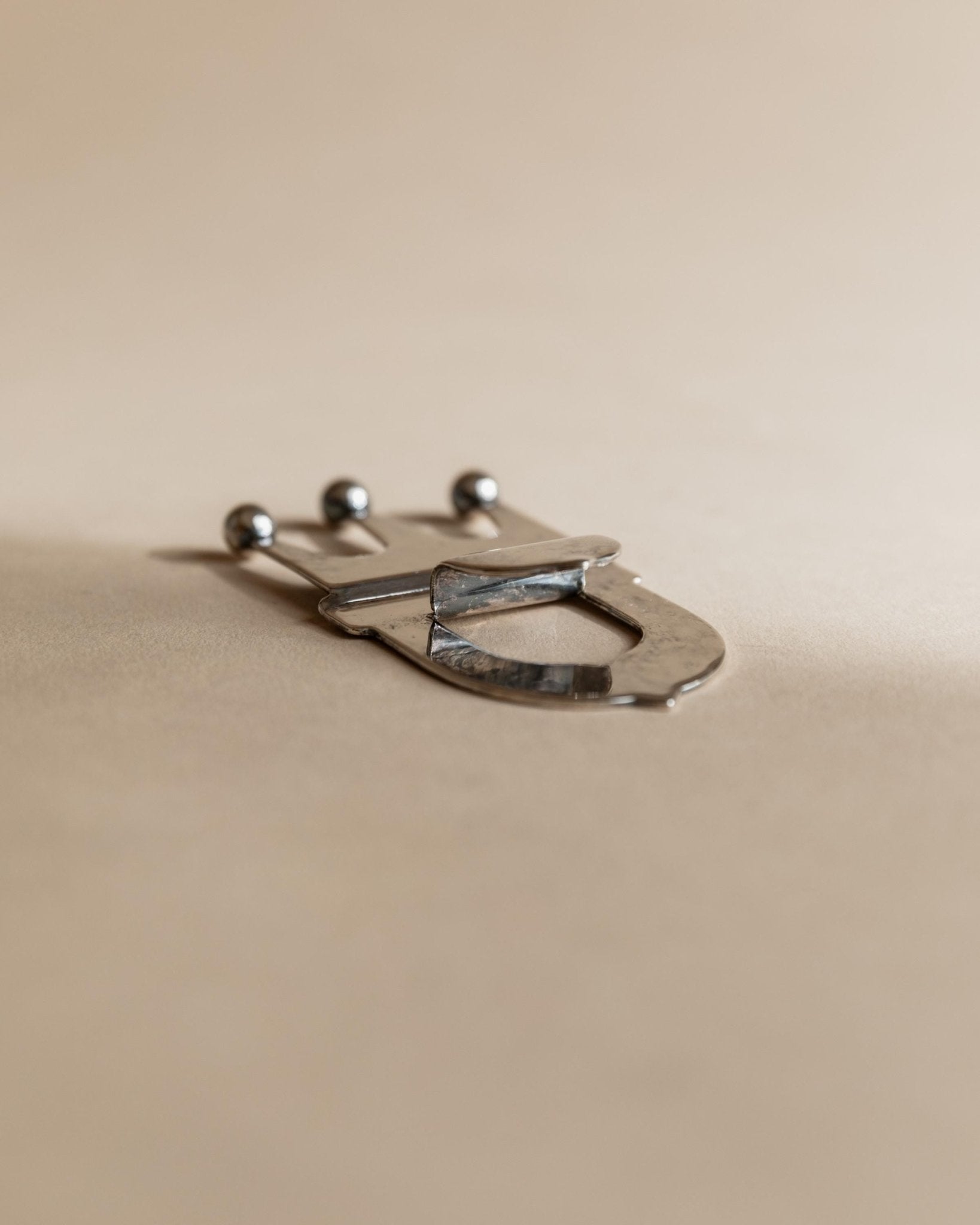 Vintage Flaschenöffner Crown von Italien silberplattiert, retro, elegant, Geschenkidee Weihnachten