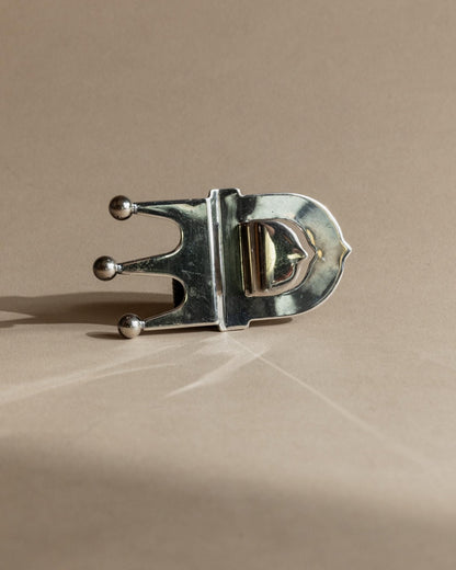 Vintage Flaschenöffner Crown von Italien silberplattiert, retro, elegant, Geschenkidee Weihnachten