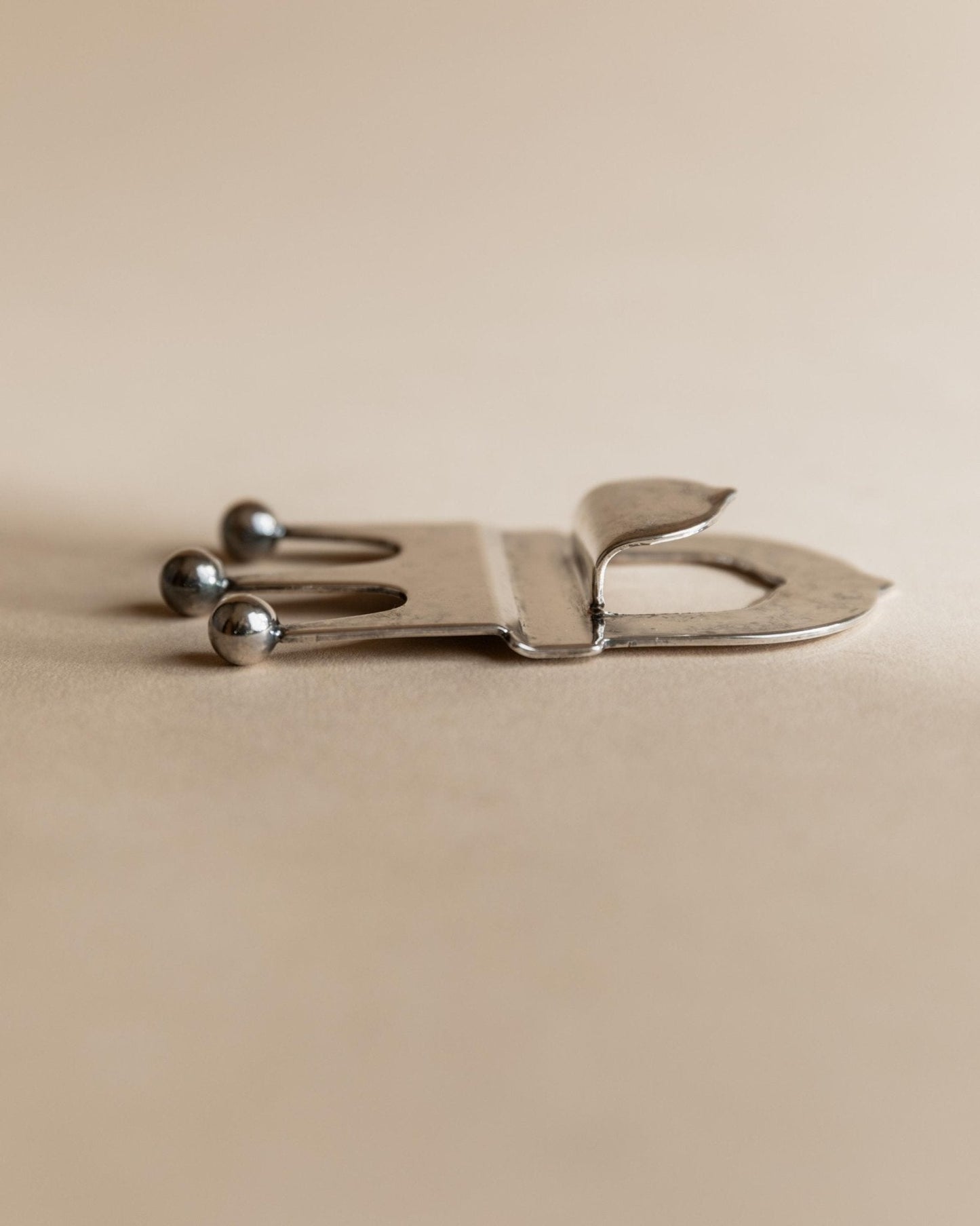 Vintage Flaschenöffner Crown von Italien silberplattiert, retro, elegant, Geschenkidee Weihnachten