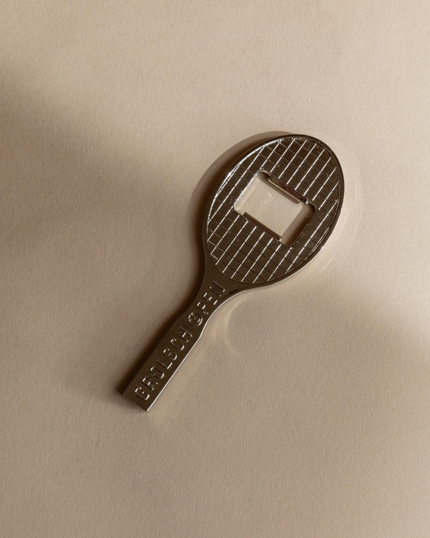 Vintage Flaschenöffner Tennis Racket von Grolsch Pen