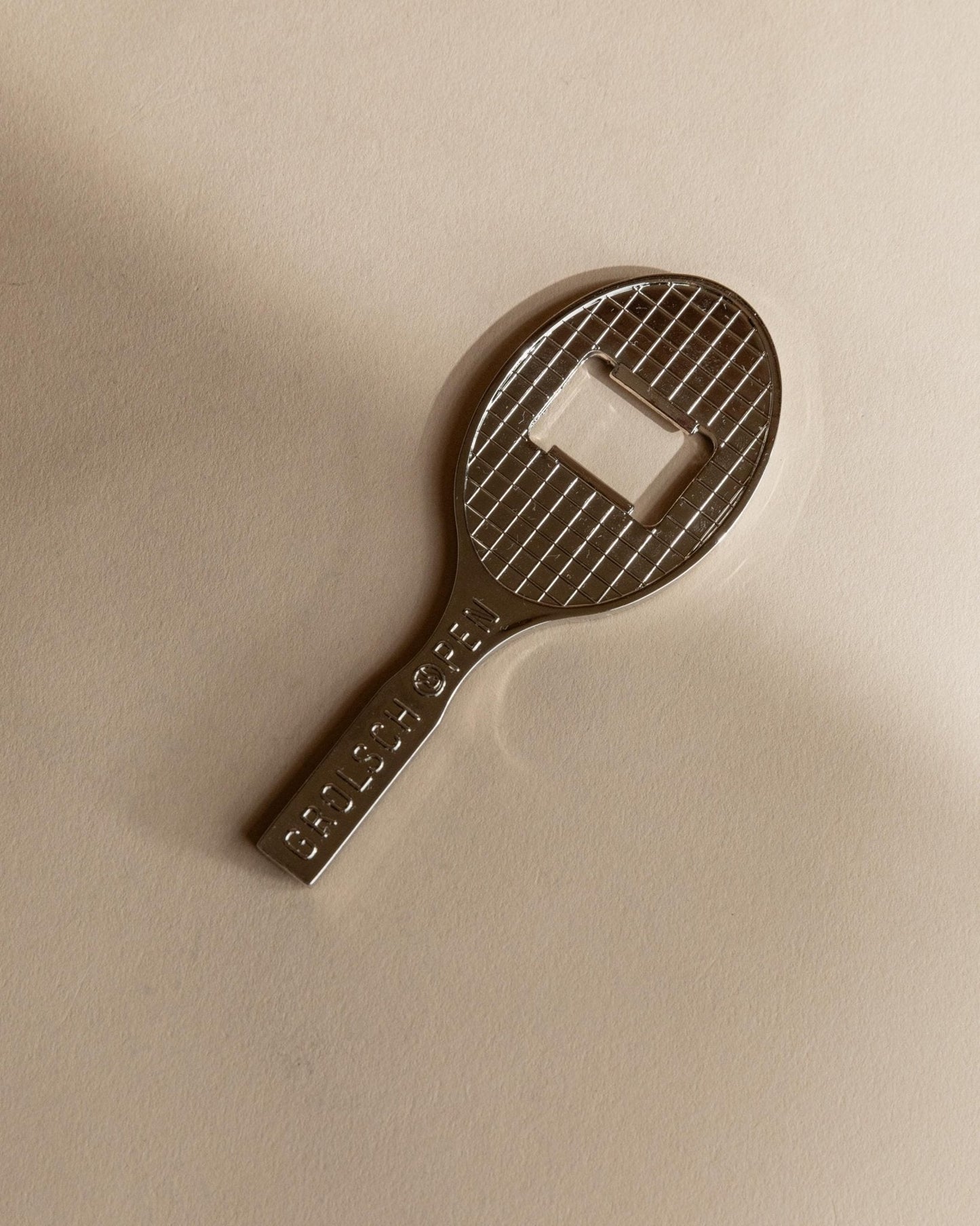 Vintage Flaschenöffner Tennis Racket von Grolsch Pen