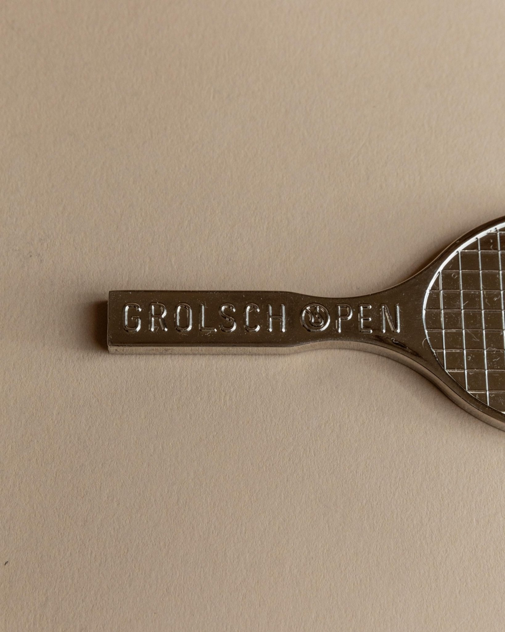 Vintage Flaschenöffner Tennis Racket von Grolsch Pen