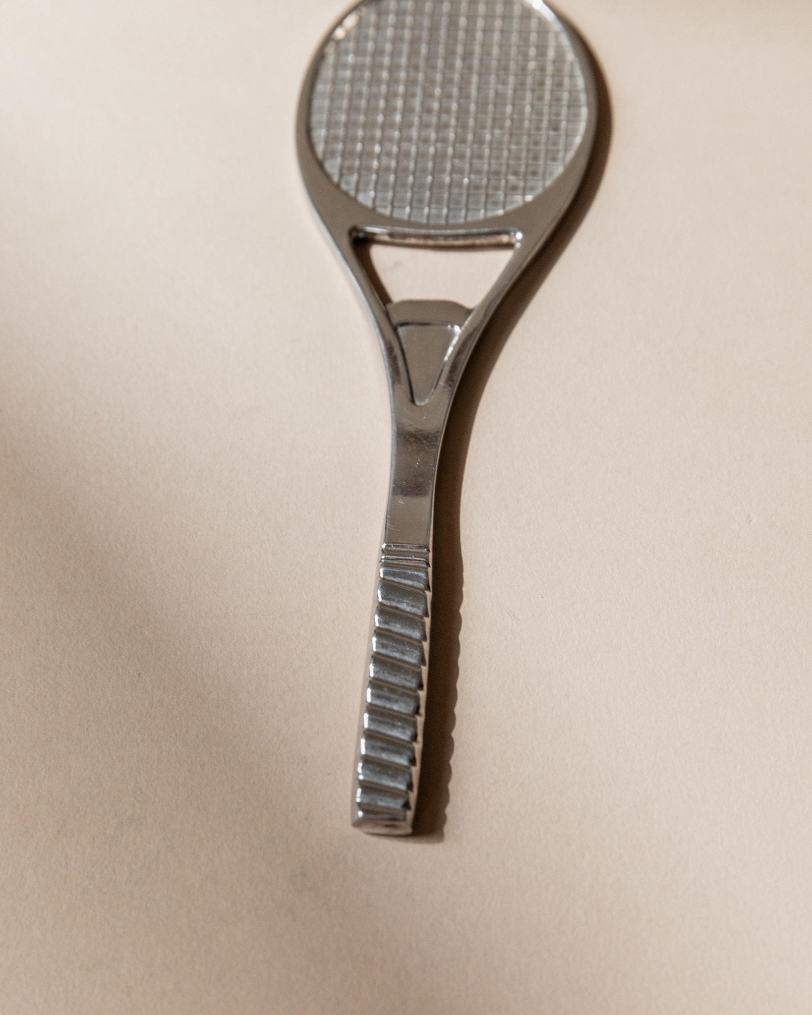 Vintage Flaschenöffner Tennis Racket von Perrier