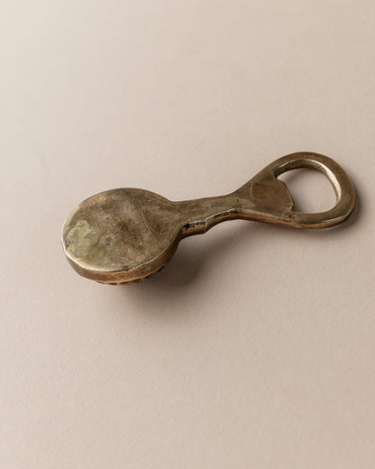 Décapsuleur vintage en forme de balle de golf en laiton, design du milieu du siècle, Italie, années 1960