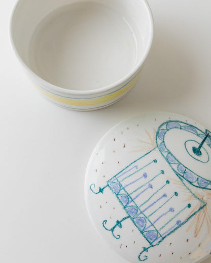 Vintage Keramik Badeset Set von 5 von Montecatini