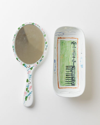 Vintage Keramik Badeset Set von 5 von Montecatini