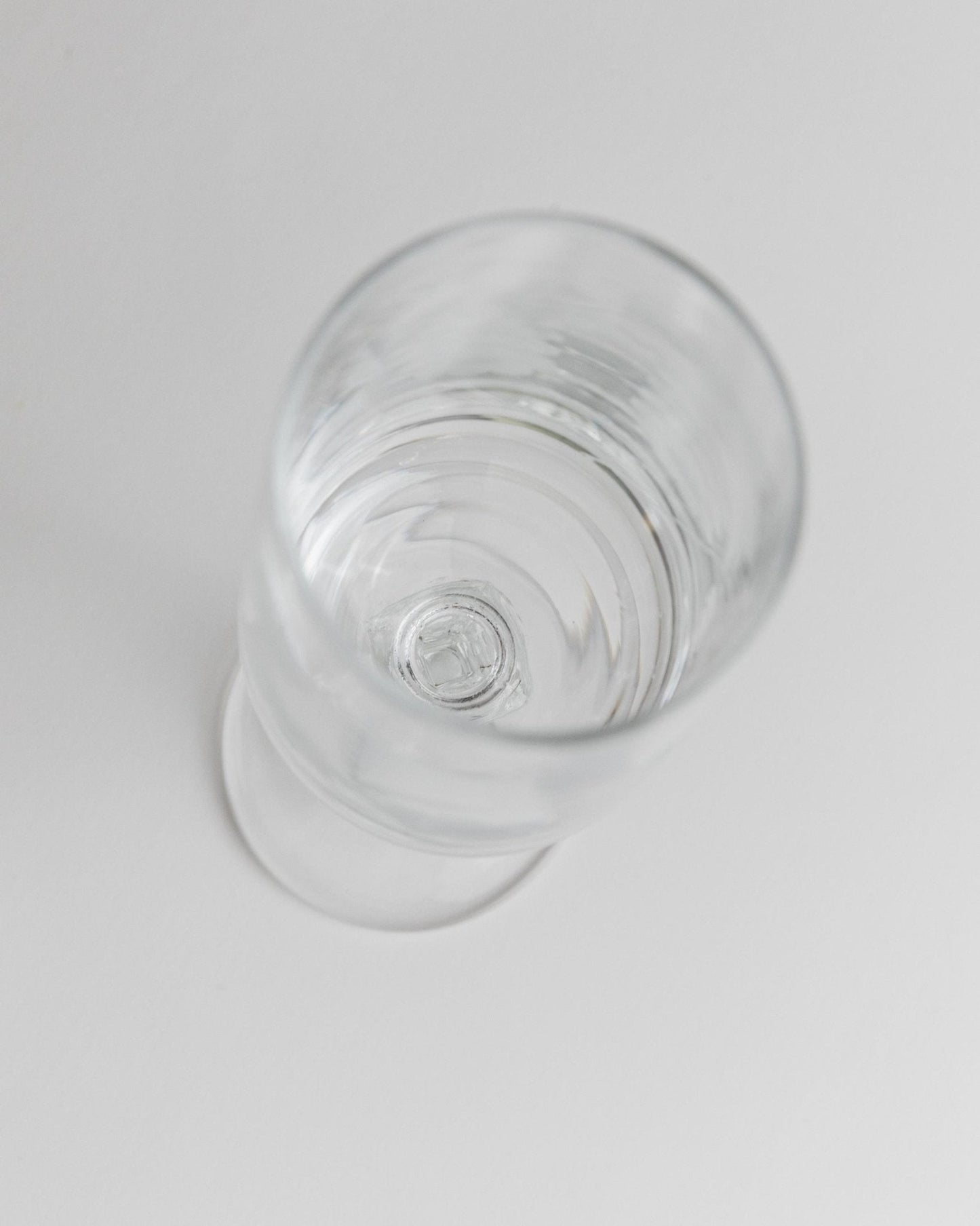 Vintage Champagnerglas Set von 5 mit floraler Gravur, einzigartig, Italien 1960er