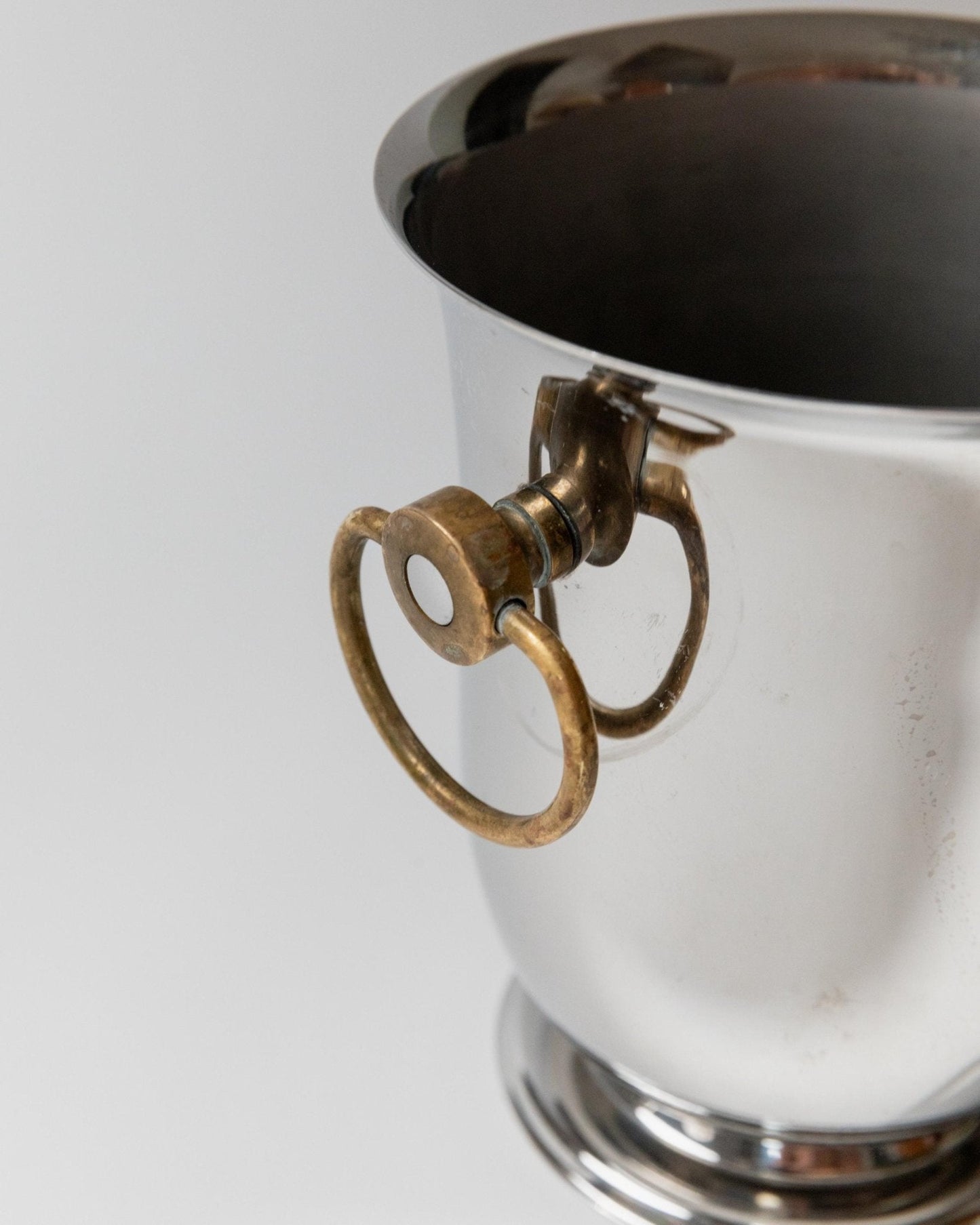 Vintage Weinkühler von Jean Couzon versilbert