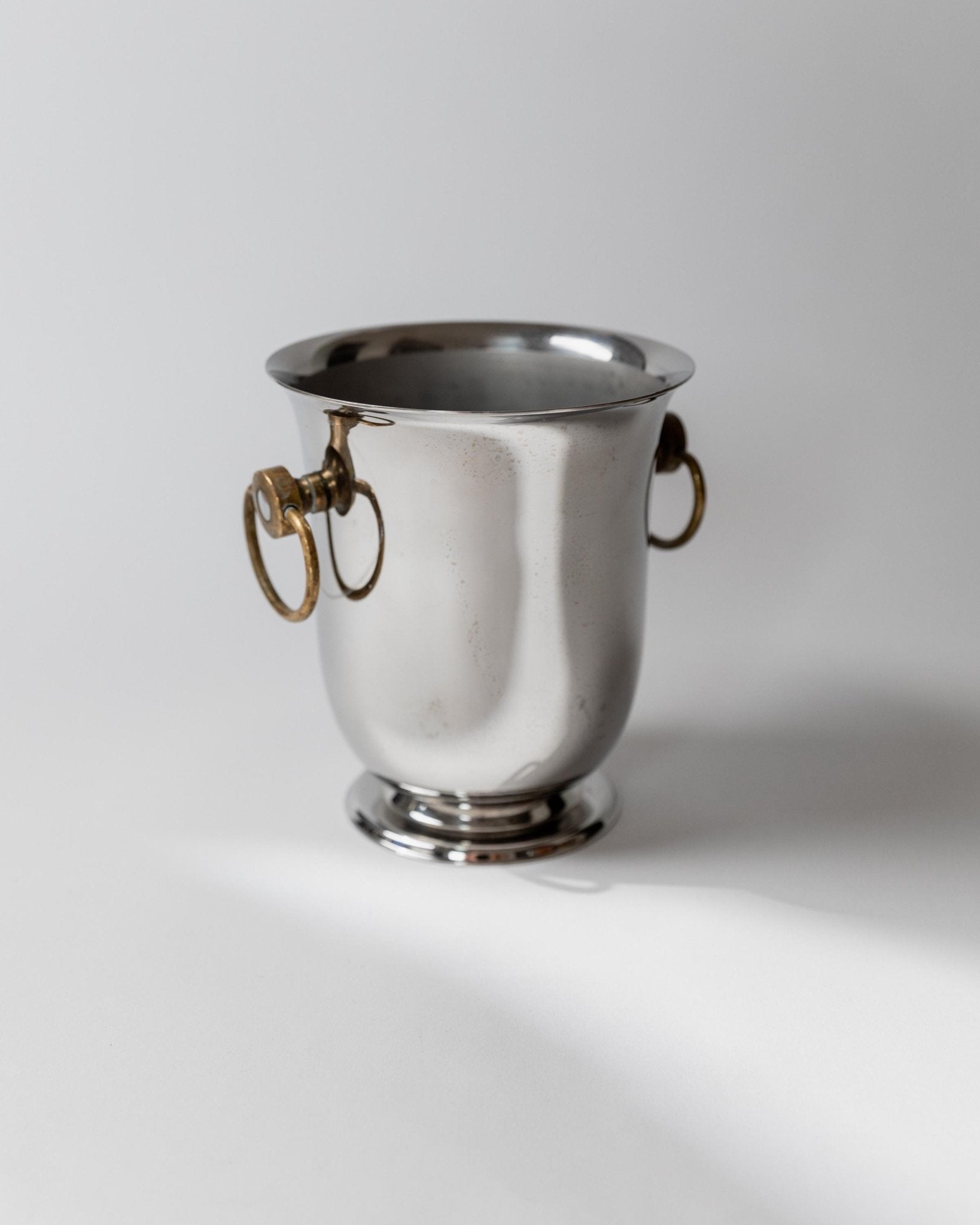 Vintage Weinkühler von Jean Couzon versilbert