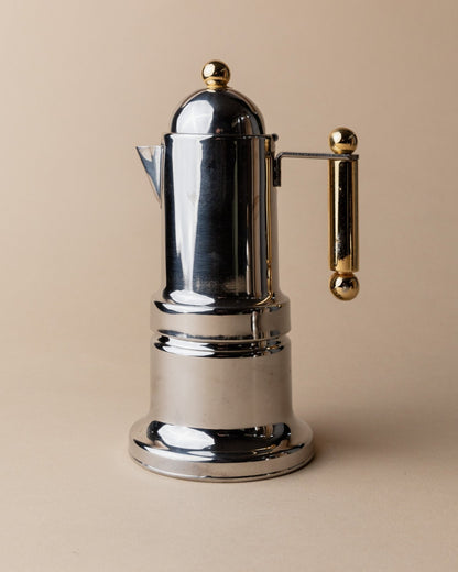 Set von 2 Vintage Kaffeeservice "Depositato" von VEV, goldene Details