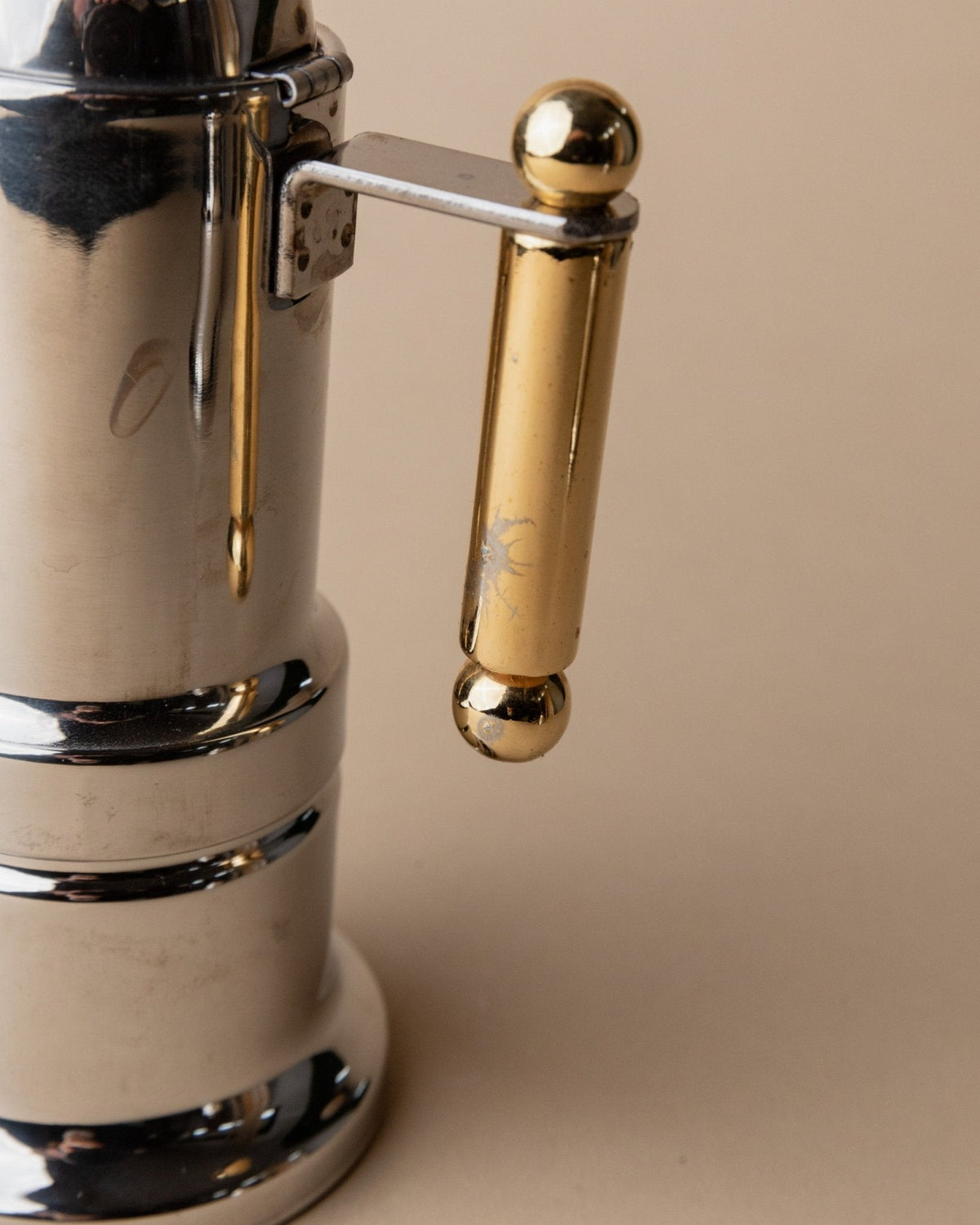 Set von 2 Vintage Kaffeeservice "Depositato" von VEV, goldene Details