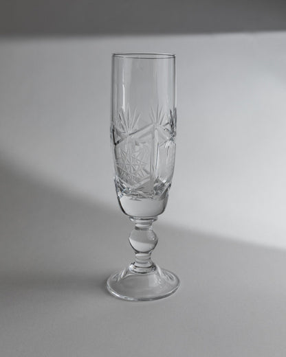 Vintage Champagnerglas Set von 12 von Italien 1970er Geschenkidee Retro Tischdeko