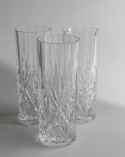 Vintage Trinkglas Set von 11