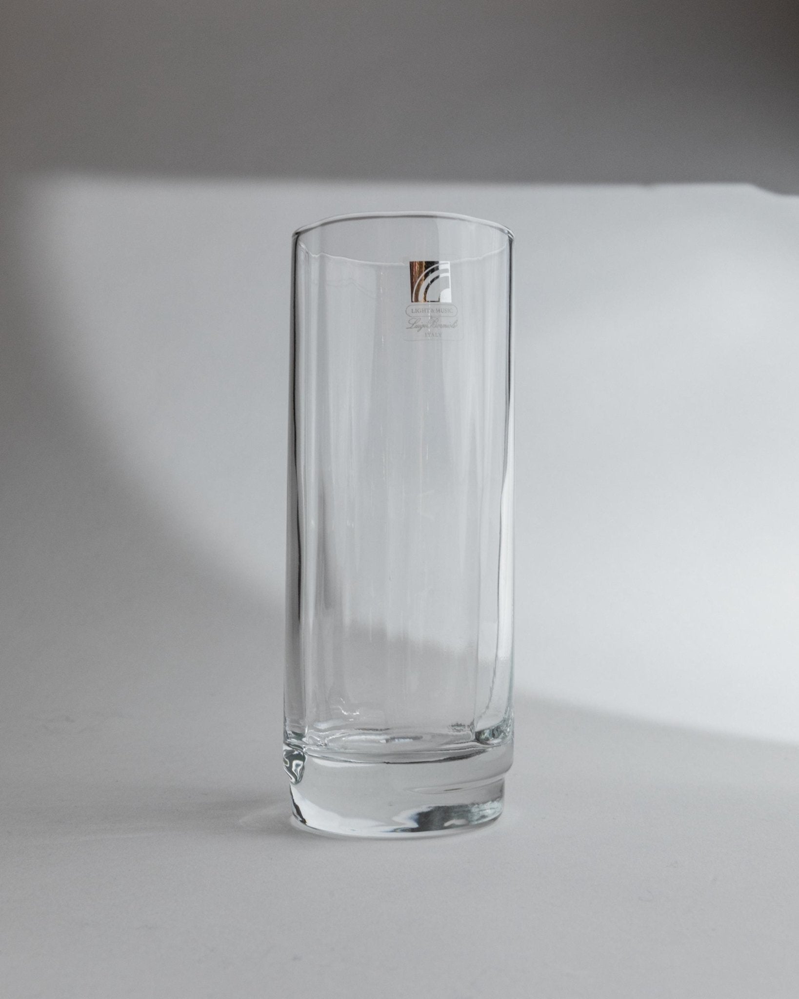 Vintage Trinkglas Set von 8 Flower Shape von Luigi Bormioli für Bormioli