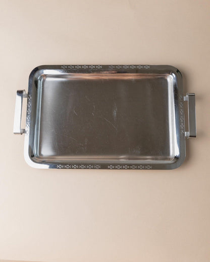 Bol à boire vintage en acier inoxydable Italie années 1970 lot de 6