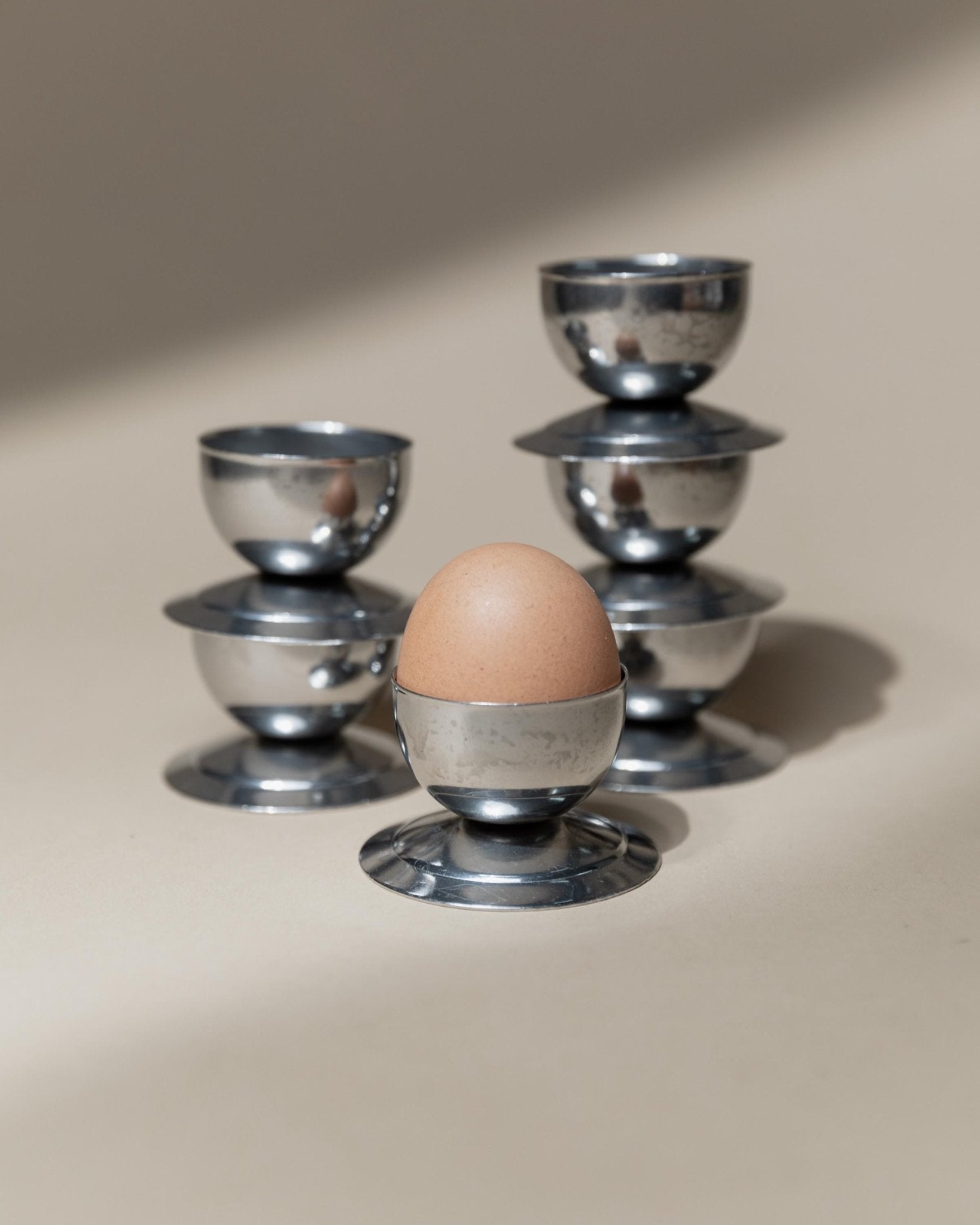 Vintage Eierbecher Set von 6