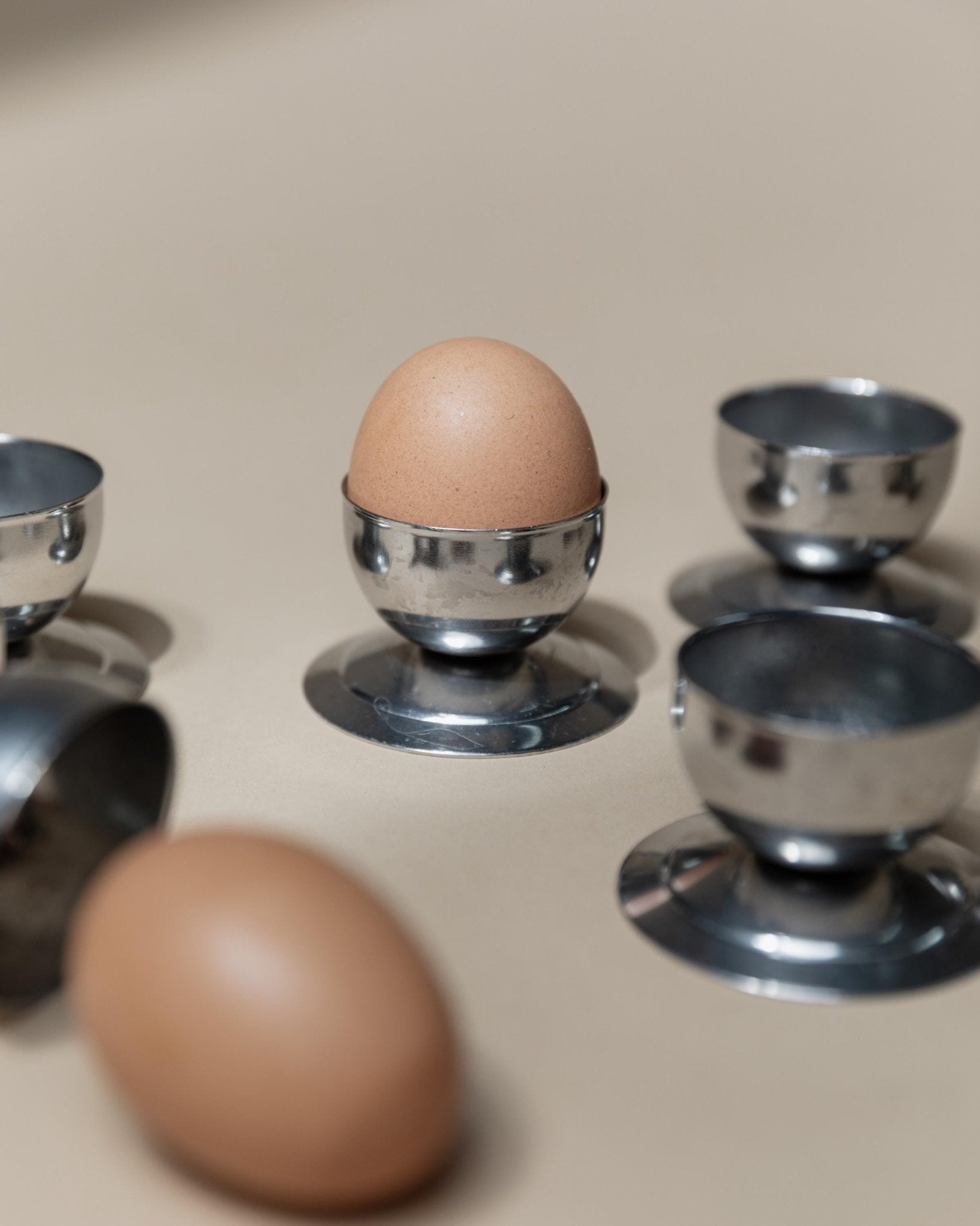 Vintage Eierbecher Set von 6