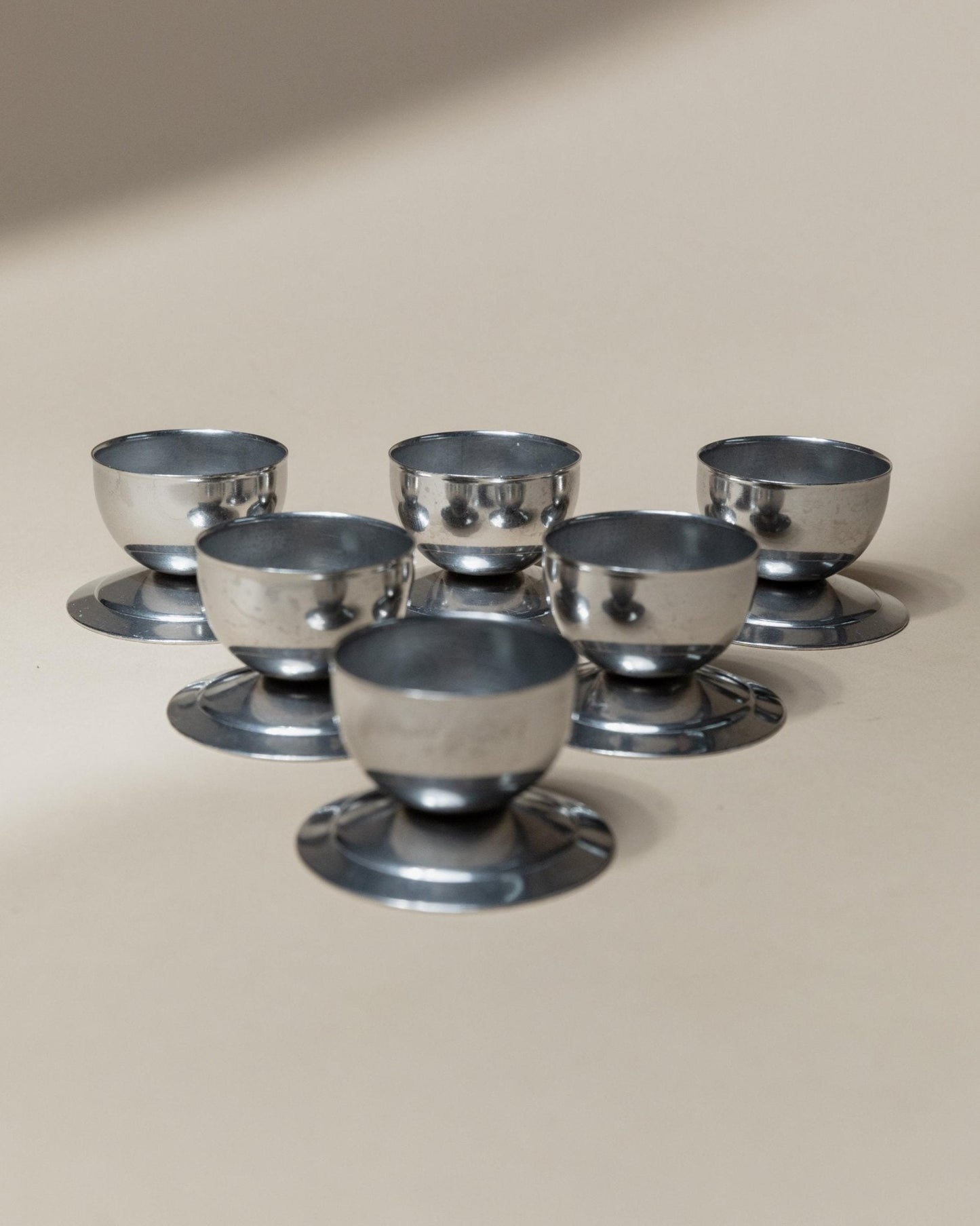 Vintage Eierbecher Set von 6