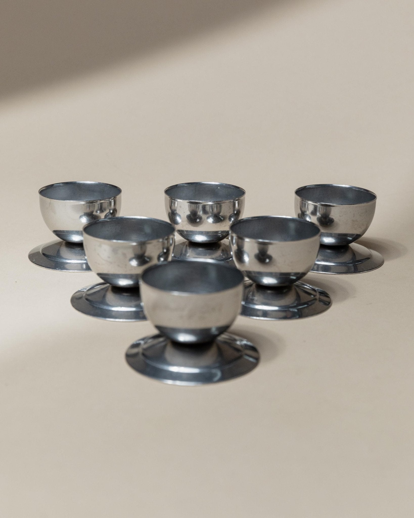 Vintage Eierbecher Set von 6