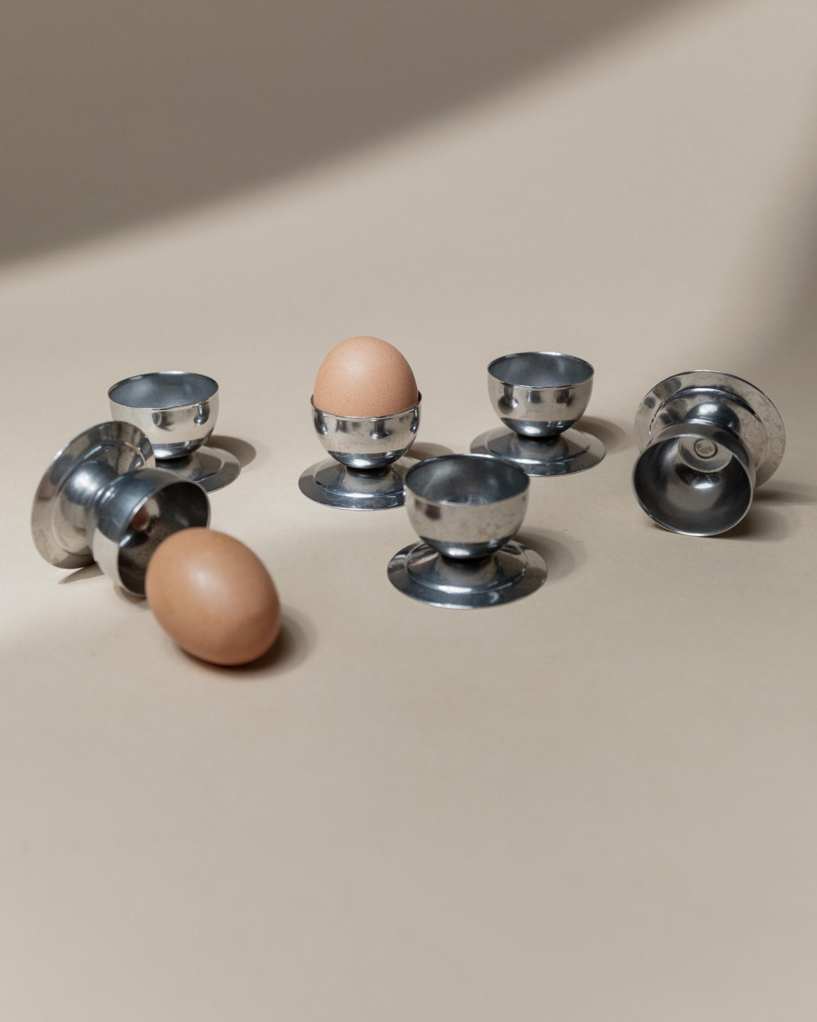 Vintage Eierbecher Set von 6