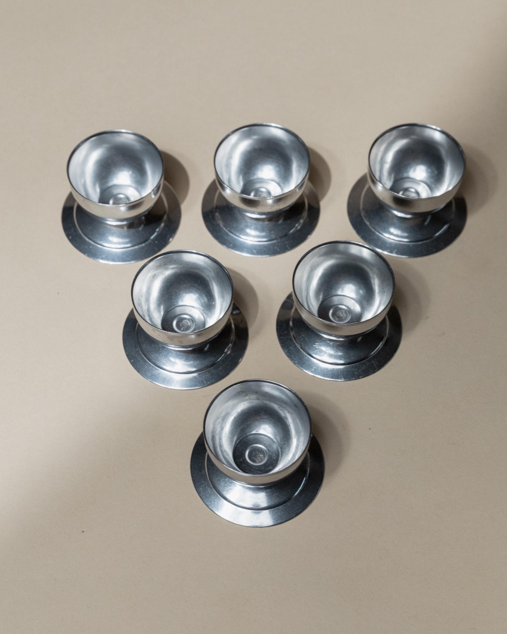 Vintage Eierbecher Set von 6