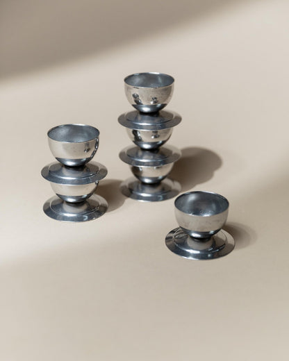 Vintage Eierbecher Set von 6