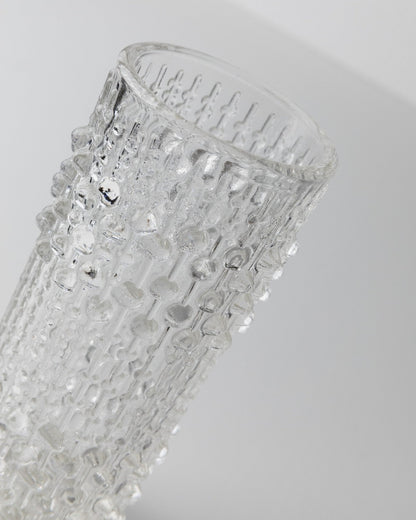 Vintage Glasvase Drop Design von Frantisek Peceny für Hermanova Hut