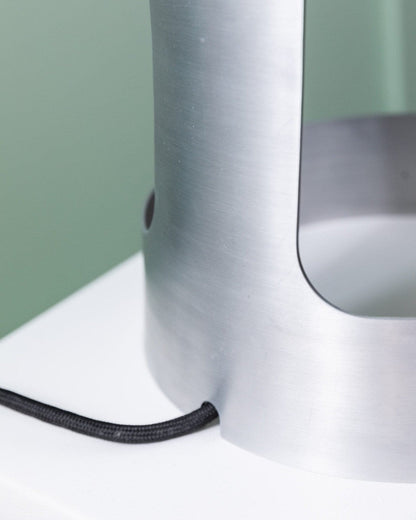 Lampe vintage en aluminium par Dominik Hehl