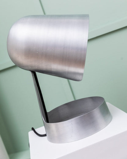 Lampe vintage en aluminium par Dominik Hehl
