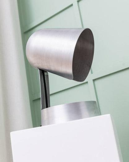 Lampe vintage en aluminium par Dominik Hehl
