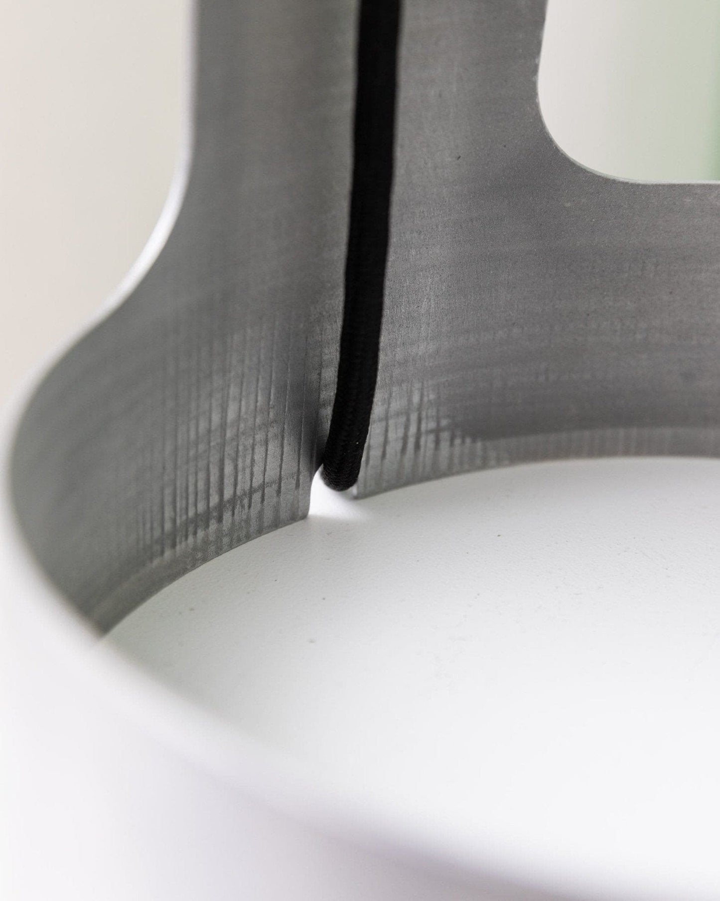 Lampe vintage en aluminium par Dominik Hehl