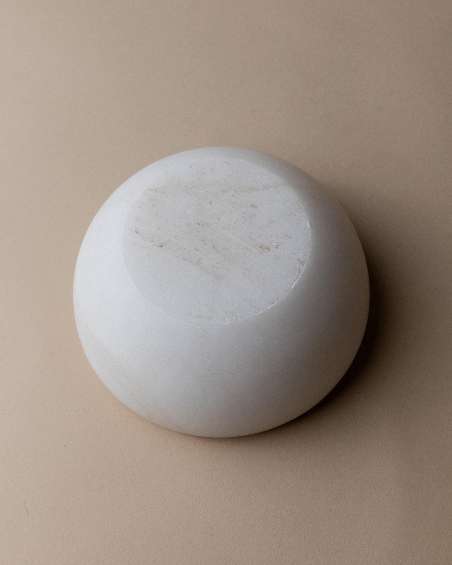 Vintage Mörser und Stößel aus Marmor