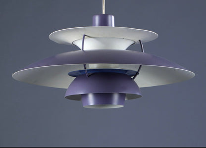 Vintage Hängelampe "PH5" von Poul Henningsen für Louis Poulsen, 1970er