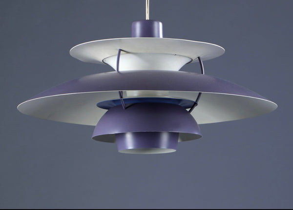 Vintage Hängelampe "PH5" von Poul Henningsen für Louis Poulsen, 1970er