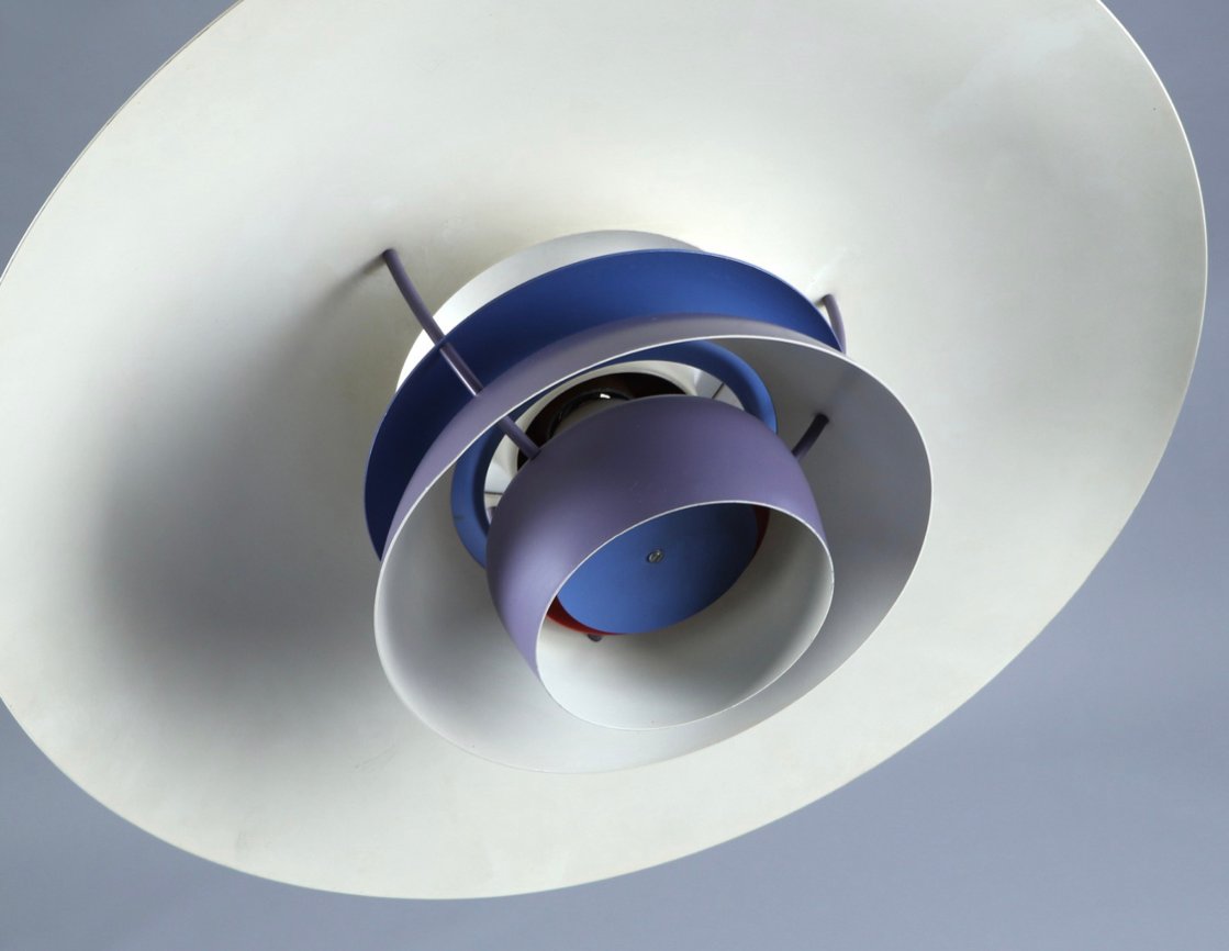 Vintage Hängelampe "PH5" von Poul Henningsen für Louis Poulsen, 1970er