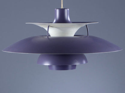 Vintage Hängelampe "PH5" von Poul Henningsen für Louis Poulsen, 1970er