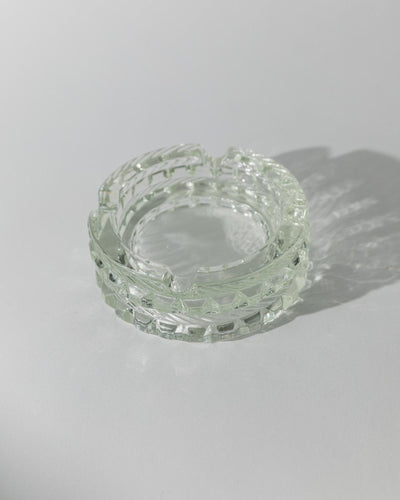 Cendrier vintage en verre de Murano au design intemporel, Italie, années 1950, rétro